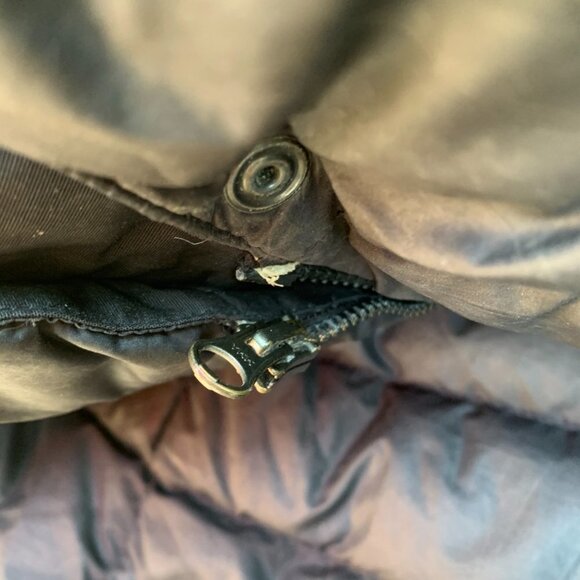 Vintage The North Face Parka Jacket Small Black - Picture 4 of 10